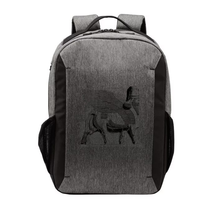 Assyrian Winged Bull Lamassu Iraq Iran Souvenir Cool Gift Vector Backpack