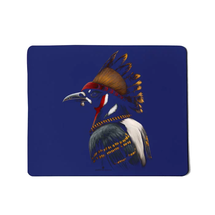 Acorn Woodpecker Bird American Indian Northwest Tribal Mousepad