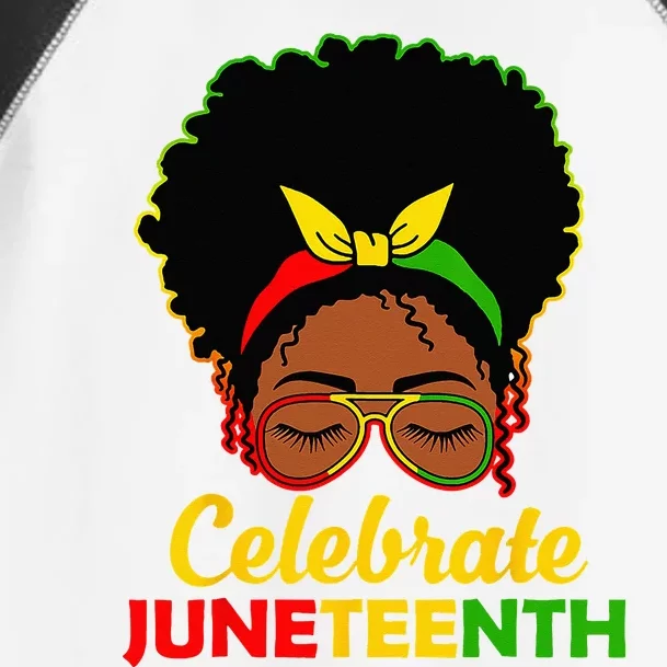 Afro Woman Black Queen African American Women Juneteenth Toddler Fine Jersey T-Shirt