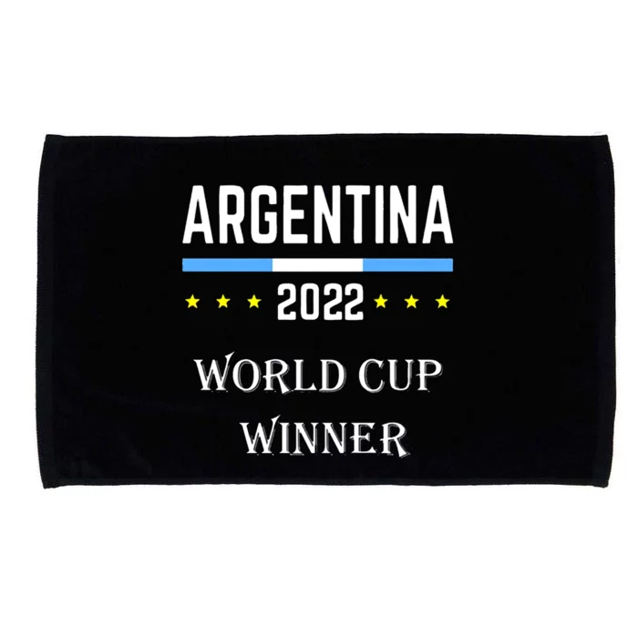 Argentina World Champion Football For Lover Gift Trending Microfiber Hand Towel