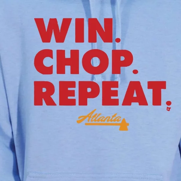 Atlanta Win Chop Repeat Unisex Surf Hoodie