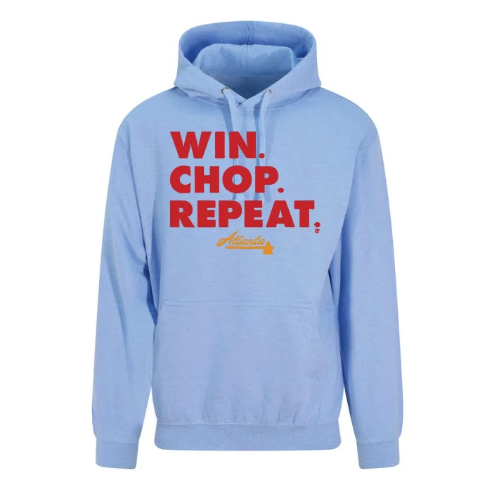 Atlanta Win Chop Repeat Unisex Surf Hoodie