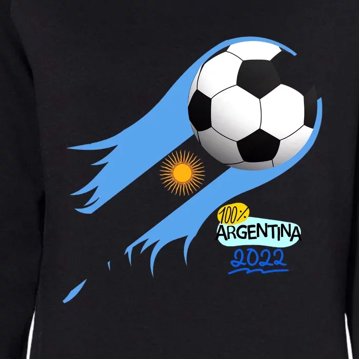 Argentina World Champion Football For Lover Gift Trending Womens California Wash Sweatshirt