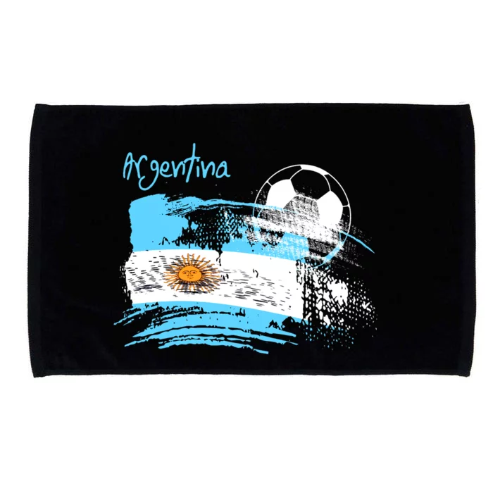 Argentina World Champion Football For Lover Gift Trending Microfiber Hand Towel