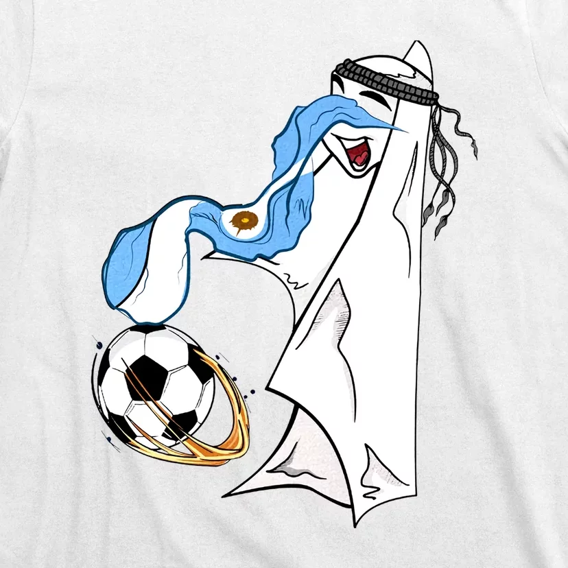 Argentina World Champion Football For Lover Gift Trending La'eeb T-Shirt