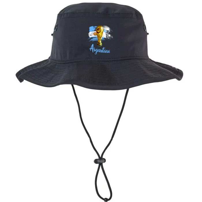 Argentina World Champion Football For Lover Gift Trending Legacy Cool Fit Booney Bucket Hat