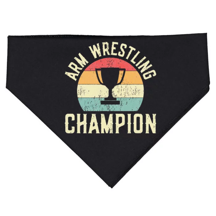 Arm Wrestling Champion USA-Made Doggie Bandana