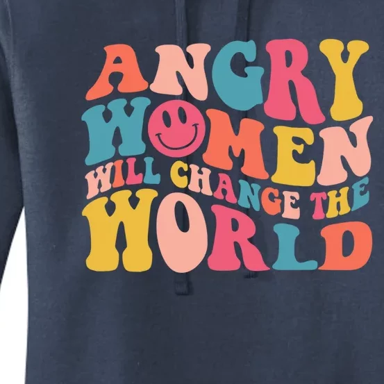 Angry Will Change The World Trendy Rights Cute Gift Women's Pullover Hoodie