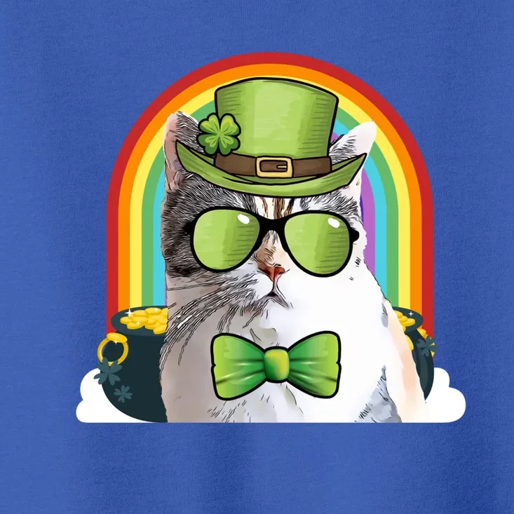 American Wirehair Cat Leprechaun Funny St Patricks Day Gift Toddler T-Shirt