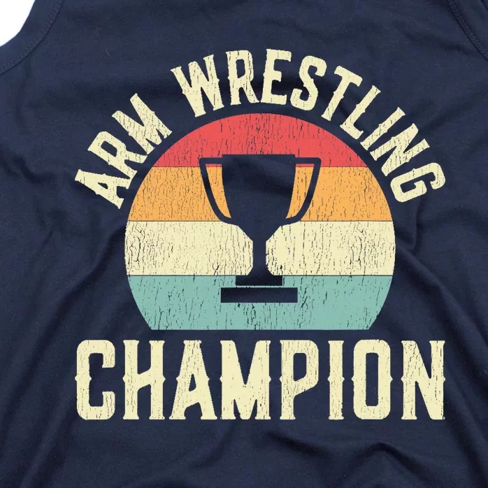 Arm Wrestling Champion Tank Top