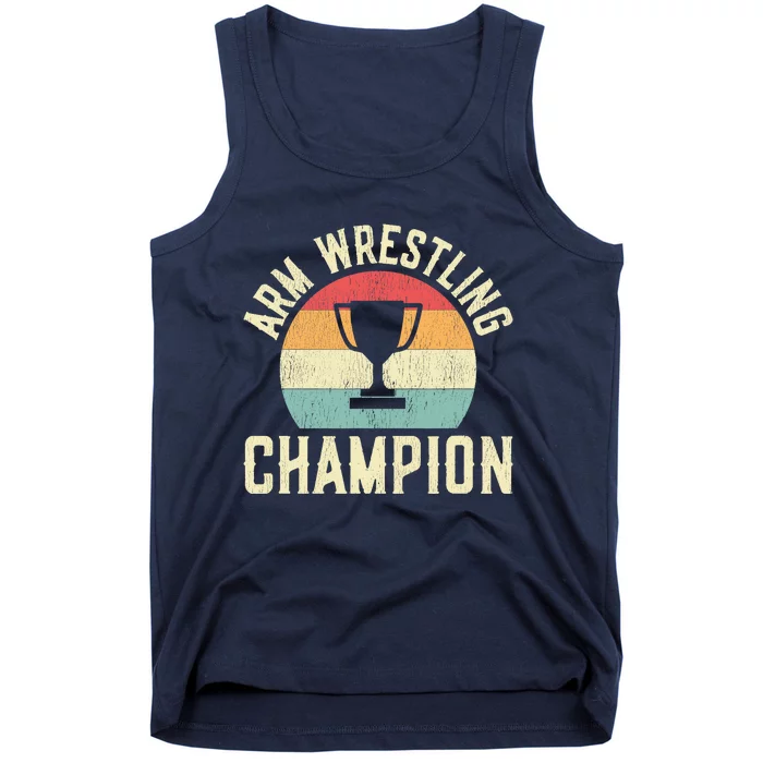 Arm Wrestling Champion Tank Top