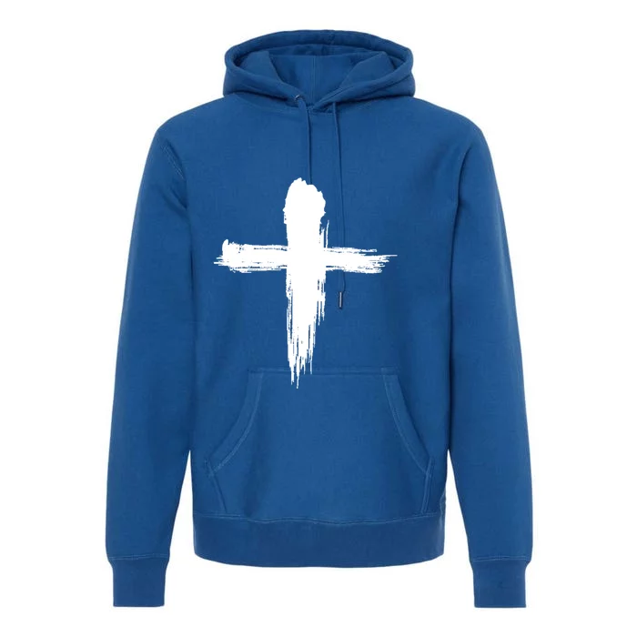 Ash Wednesday Christian Lent Cross Blessing Holy Week Gift Premium Hoodie