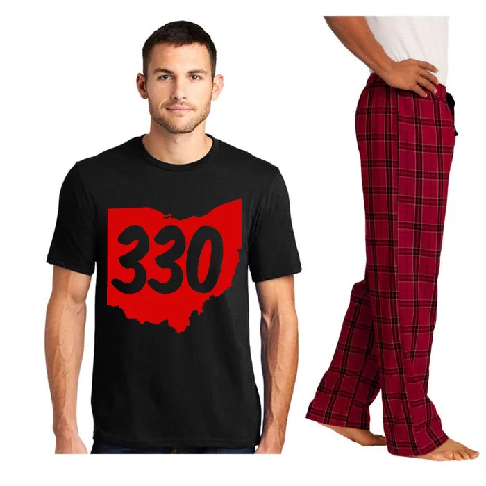 Akron Warren Canton Youngstown Ohio 330 Area Code Pajama Set