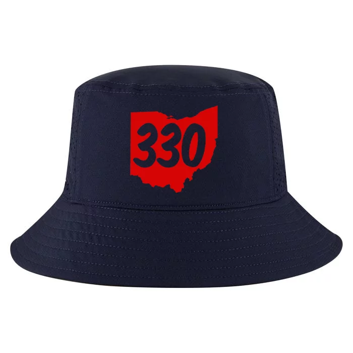 Akron Warren Canton Youngstown Ohio 330 Area Code Cool Comfort Performance Bucket Hat