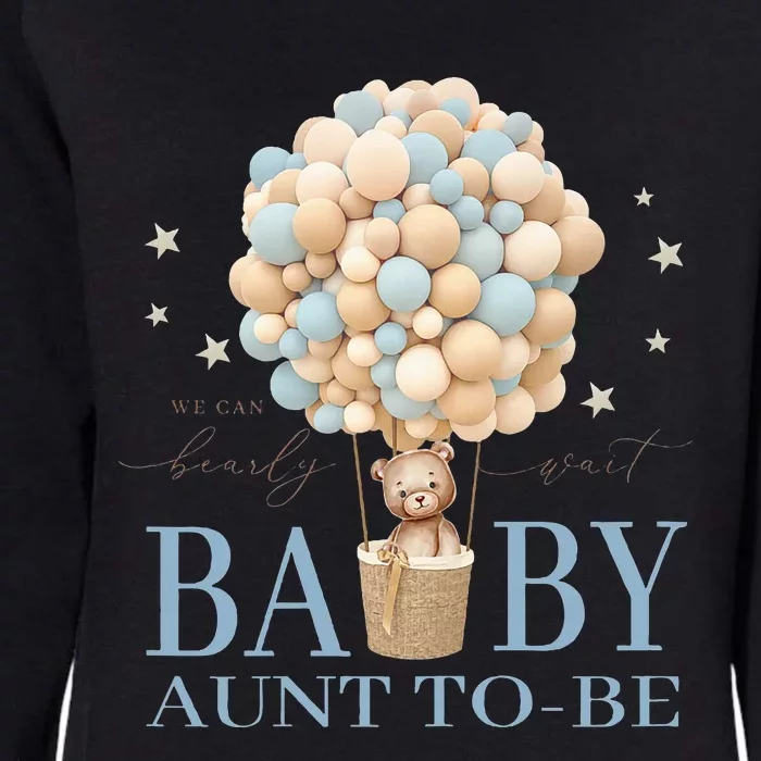 Aunt We Can Bearly Wait Baby Shower Bear Family Matching Womens California Wash Sweatshirt