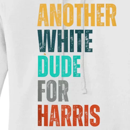 Another White Dude For Harris Women's Pullover Hoodie