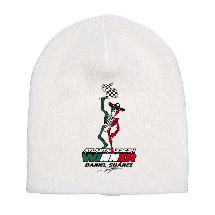 Atlanta Winner Daniel Suarez Short Acrylic Beanie