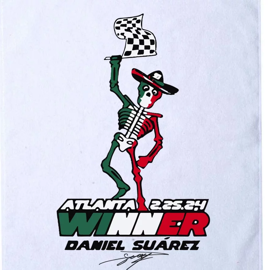 Atlanta Winner Daniel Suarez Platinum Collection Golf Towel