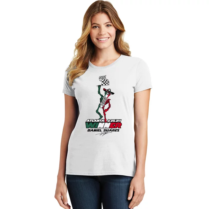 Atlanta Winner Daniel Suarez Women's T-Shirt