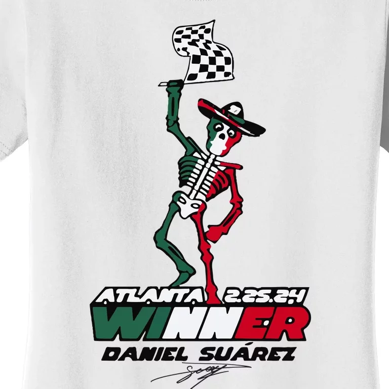 Atlanta Winner Daniel Suarez Women's T-Shirt