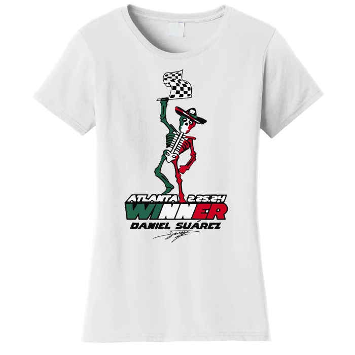 Atlanta Winner Daniel Suarez Women's T-Shirt