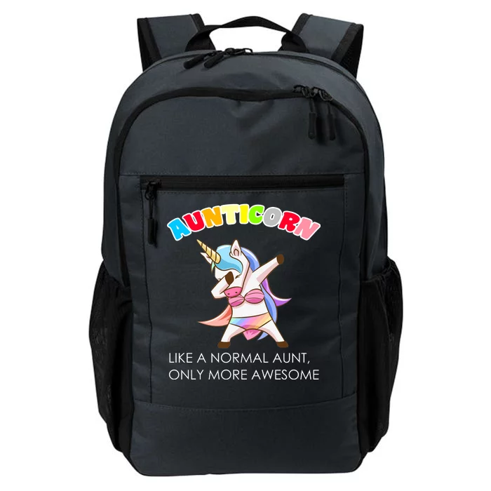 Awesome Aunticorn Like A Normal Aunt Daily Commute Backpack