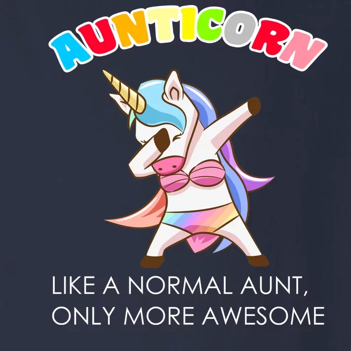 Awesome Aunticorn Like A Normal Aunt Toddler Long Sleeve Shirt