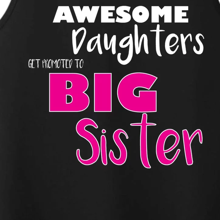 Awesome Daughters Get Promoted To Big Sister Performance Tank