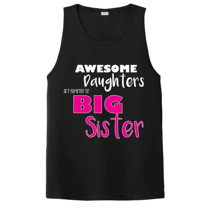 Awesome Daughters Get Promoted To Big Sister Performance Tank