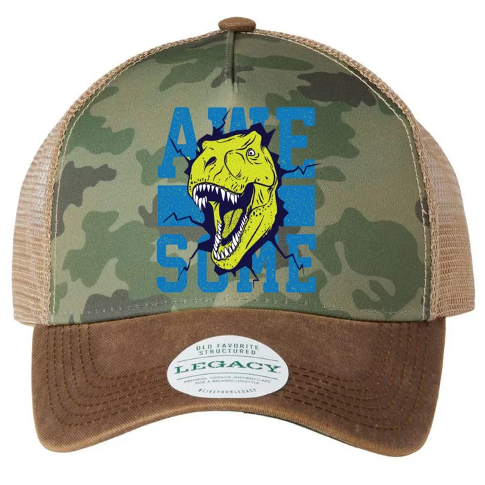 Awesome Dinosaur Cute Legacy Tie Dye Trucker Hat