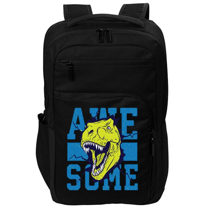 Awesome Dinosaur Cute Impact Tech Backpack