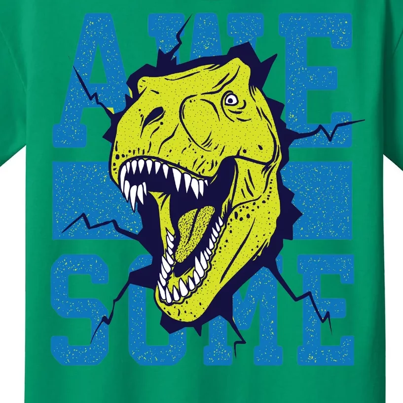 Awesome Dinosaur Cute Kids T-Shirt