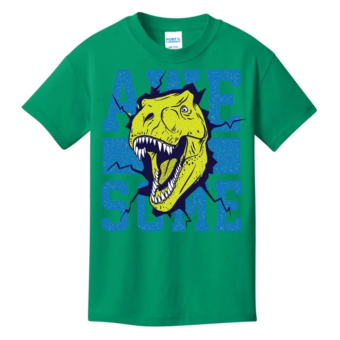 Awesome Dinosaur Cute Kids T-Shirt