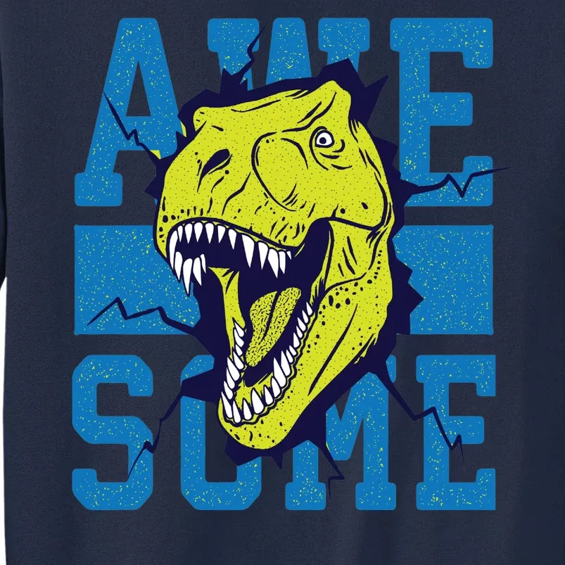 Awesome Dinosaur Cute Tall Sweatshirt