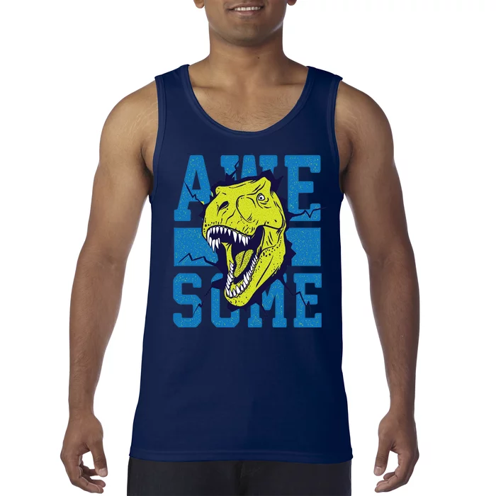 Awesome Dinosaur Cute Tank Top