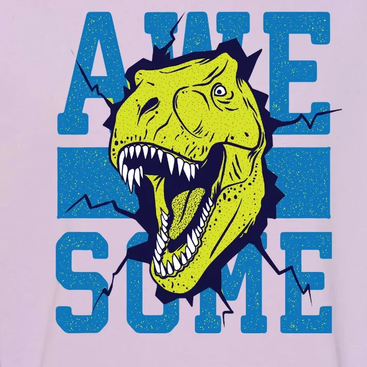 Awesome Dinosaur Cute Garment-Dyed Sweatshirt