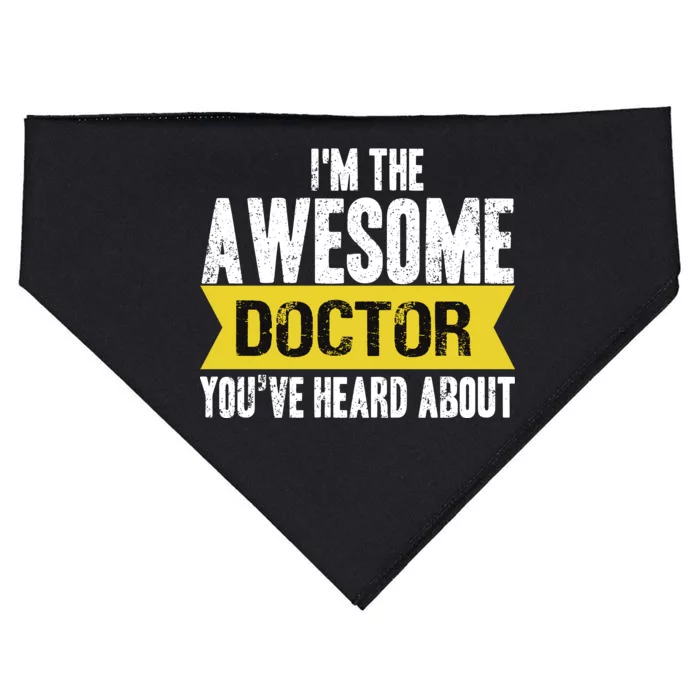 Awesome Doctor USA-Made Doggie Bandana