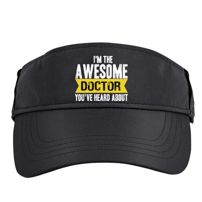 Awesome Doctor Adult Drive Performance Visor