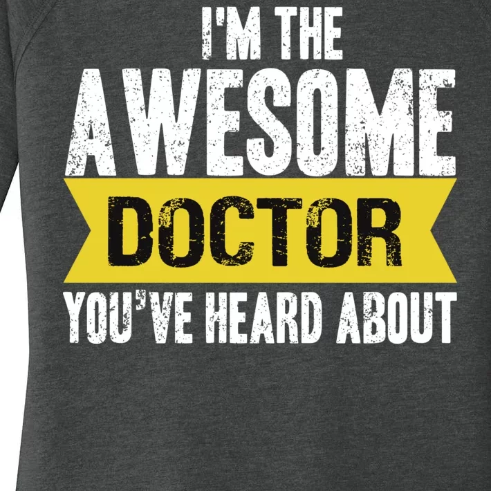 Awesome Doctor Women's Perfect Tri Tunic Long Sleeve Shirt