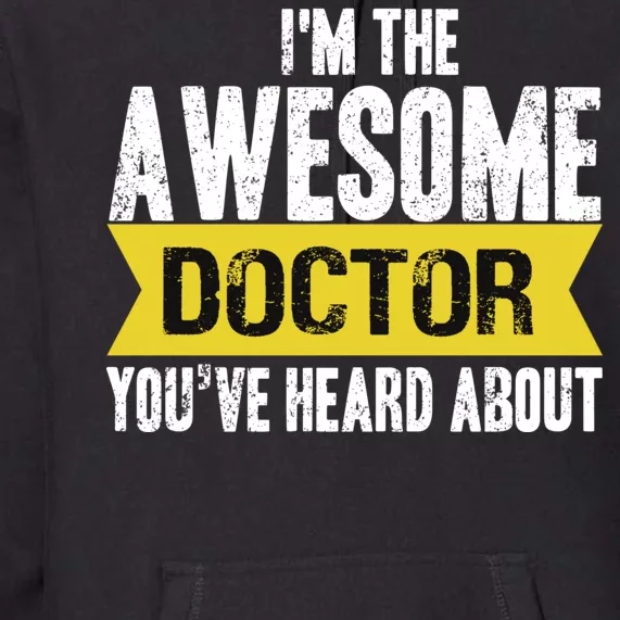 Awesome Doctor Premium Hoodie