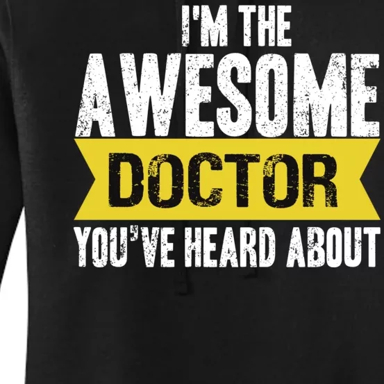 Awesome Doctor Women's Pullover Hoodie