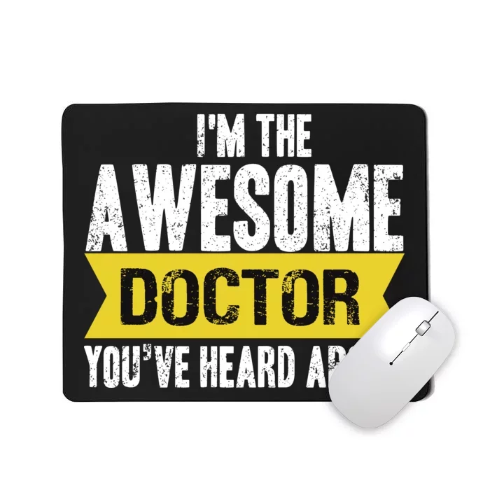 Awesome Doctor Mousepad