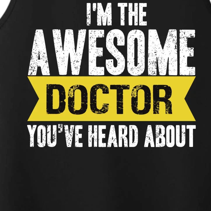 Awesome Doctor Performance Tank