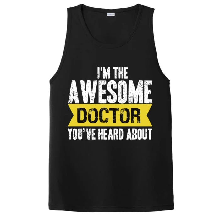 Awesome Doctor Performance Tank