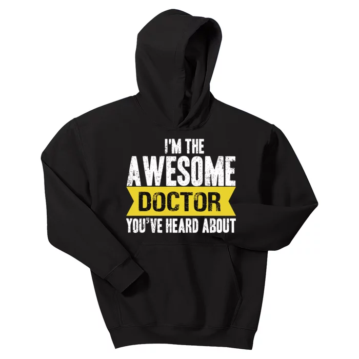 Awesome Doctor Kids Hoodie