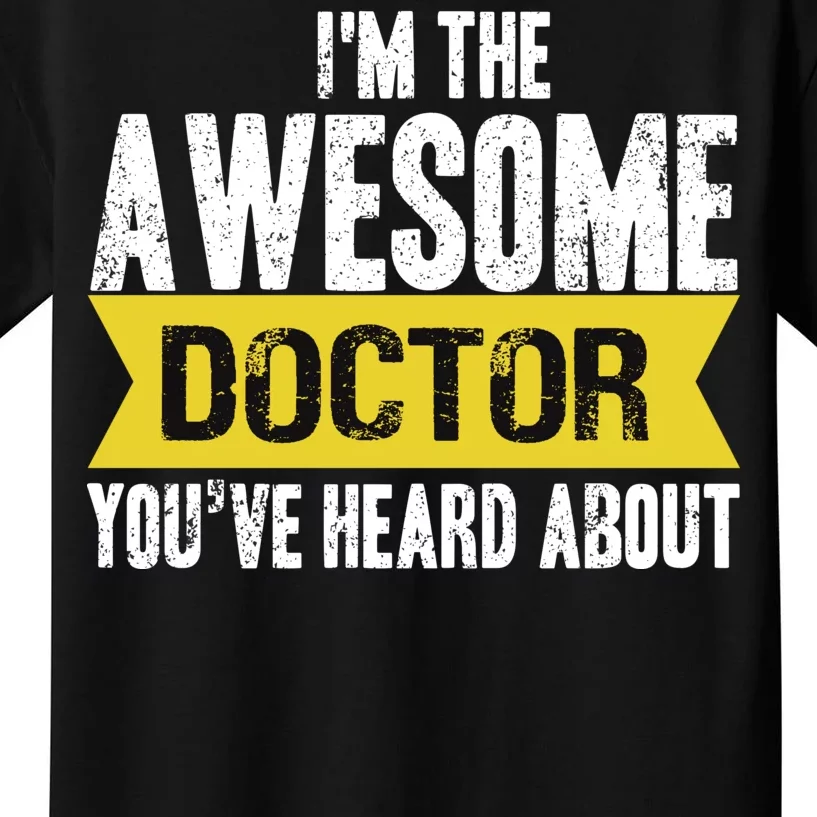 Awesome Doctor Kids T-Shirt