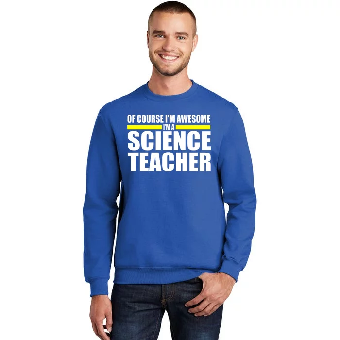 Awesome Science Teacher Sweatshirt