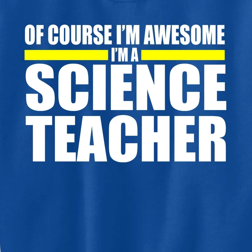 Awesome Science Teacher Kids Sweatshirt