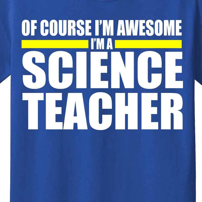 Awesome Science Teacher Kids T-Shirt