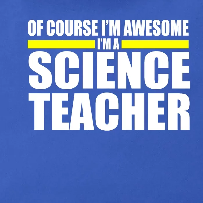 Awesome Science Teacher Zip Tote Bag